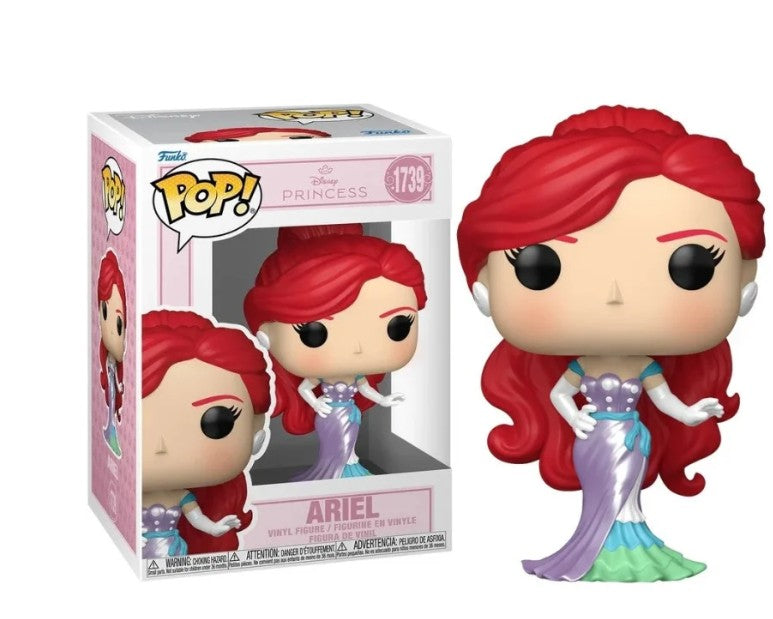 Funko Pop! Disney Princess - Ariel 1739 Figure + Pop Protector