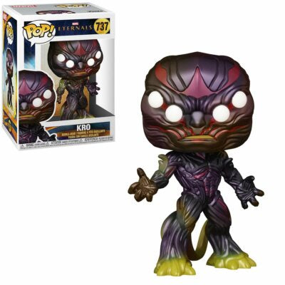 Funko Pop! Marvel Eternals - Kro 737 Figure + Pop Protector