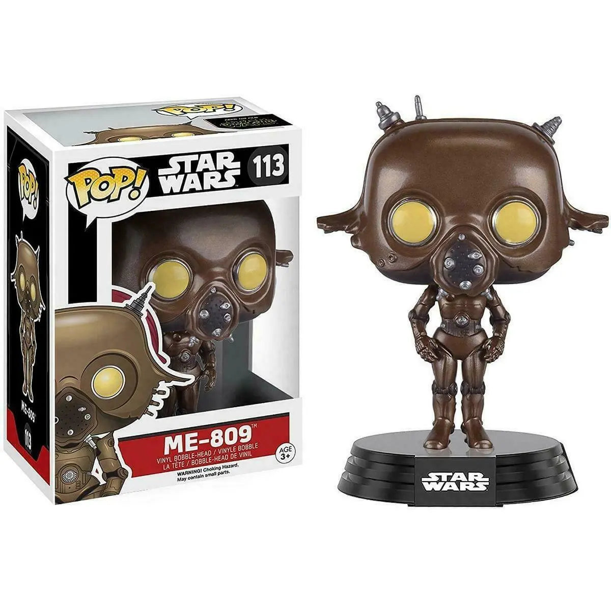 Funko Pop! Star Wars Me-809 113 + Free Protector (VAULTED)