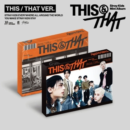 (PRE-ORDER) K-POP STRAY KIDS - THIS & THAT (2 VERSIONS) RANDOM