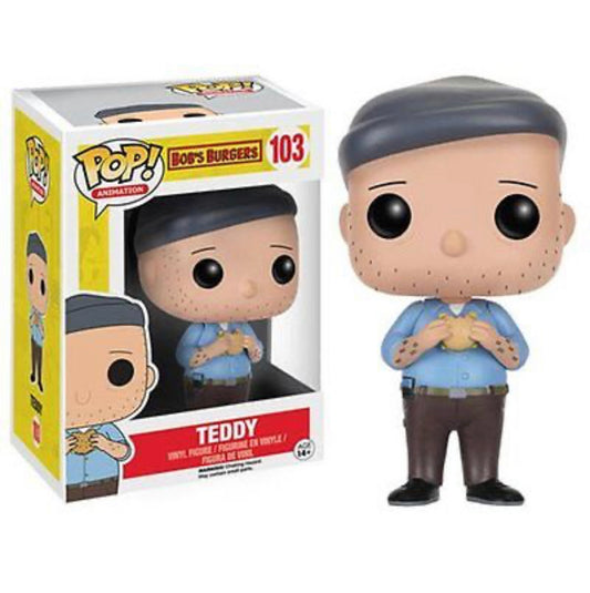 Funko Pop! Bob’s Burgers - Teddy 103 + Free Protector (VAULTED)