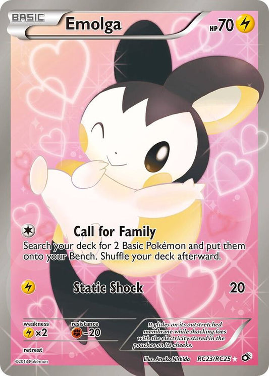 Pokemon TCG - Emolga (Full Art) - Legendary Treasures: Radiant Collection (LTR) (MP/LP)