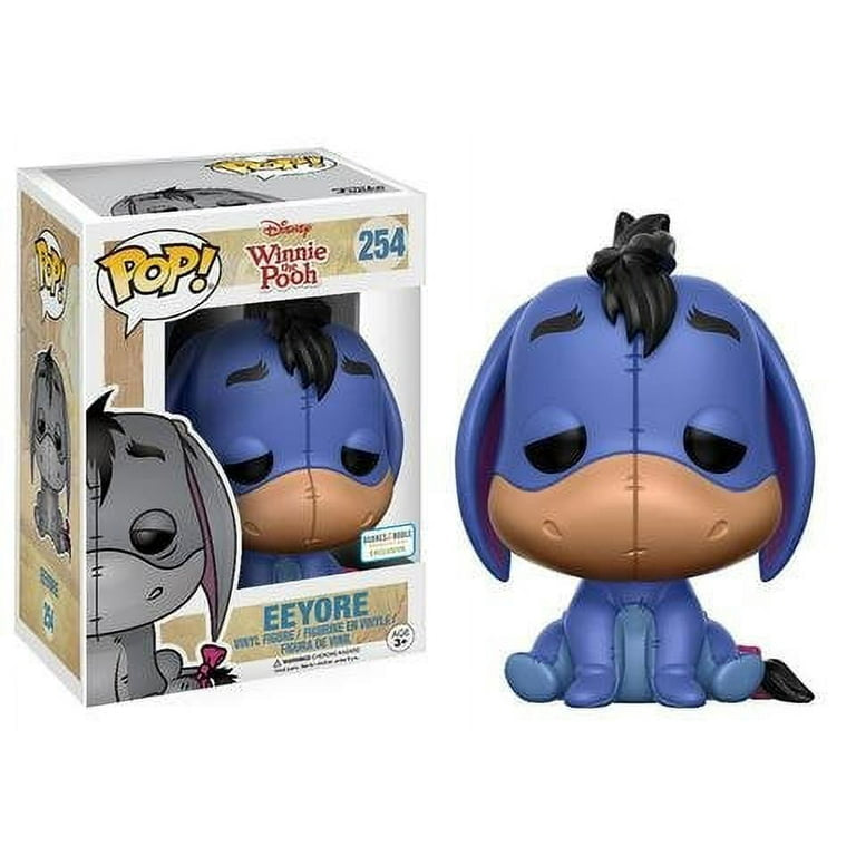 Funko Pop! Disney Winnie the Pooh - Eeyore (Blue) 254 Barnes & Noble Exclusive (VAULTED) + Free Protector