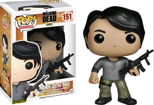 Funko Pop! The Walking Dead - Prison Glenn Rhee 151 + Protector (VAULTED)