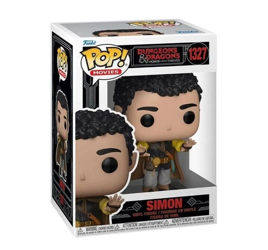 Funko Pop! Dungeons & Dragons Honor Among Thieves : Simon 1327 + Pop Protector