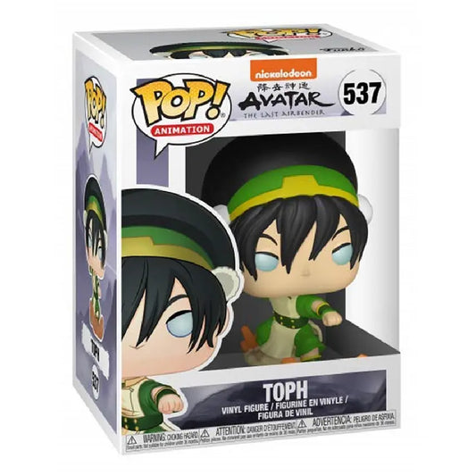 Funko POP! Animation: Avatar The Last Airbender #537 - Toph + PROTECTOR!