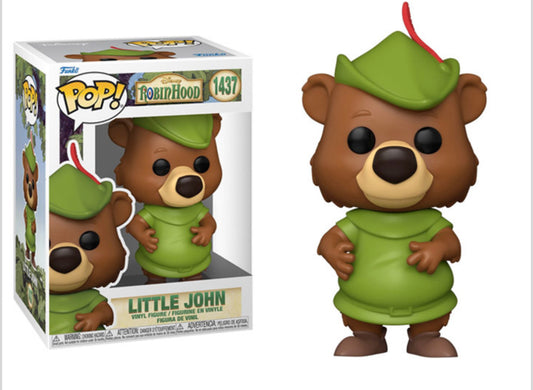Funko Pop! Disney Robin Hood Little John 1437 + Free Protector