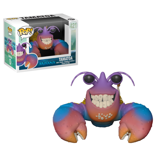 Funko Pop! Disney Moana Tamatoa 421 + Free Protector