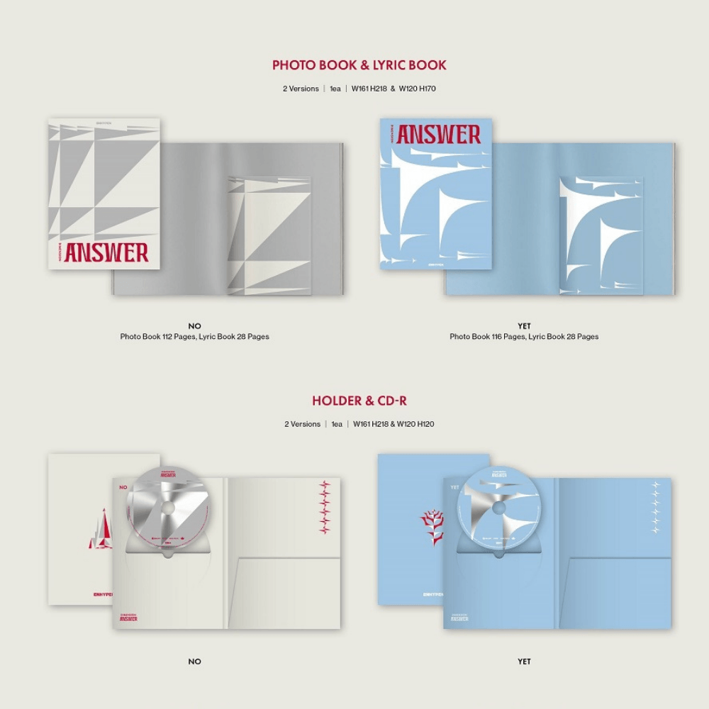 K-POP ALBUM ENHYPEN - [DIMENSION : ANSWER] (2 VERSIONS)