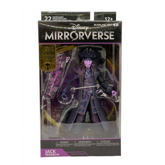 Disney Mirrorverse McFarlane Gold Label Collection Jack Sparrow Fractured Action Figure