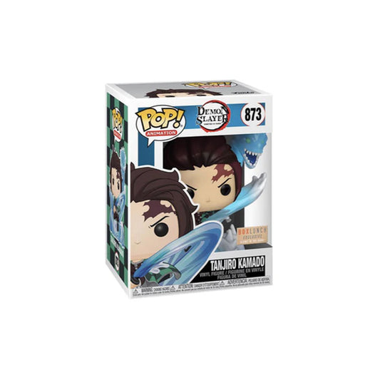 Funko Pop! Demon Slayer Tanjiro Kamado 873 BoxLunch Exclusive + Free Protector