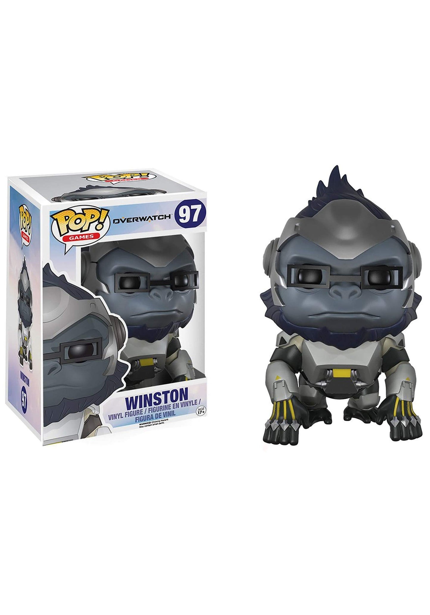 Funko Pop! Overwatch Winston 97 Figure (box ware)