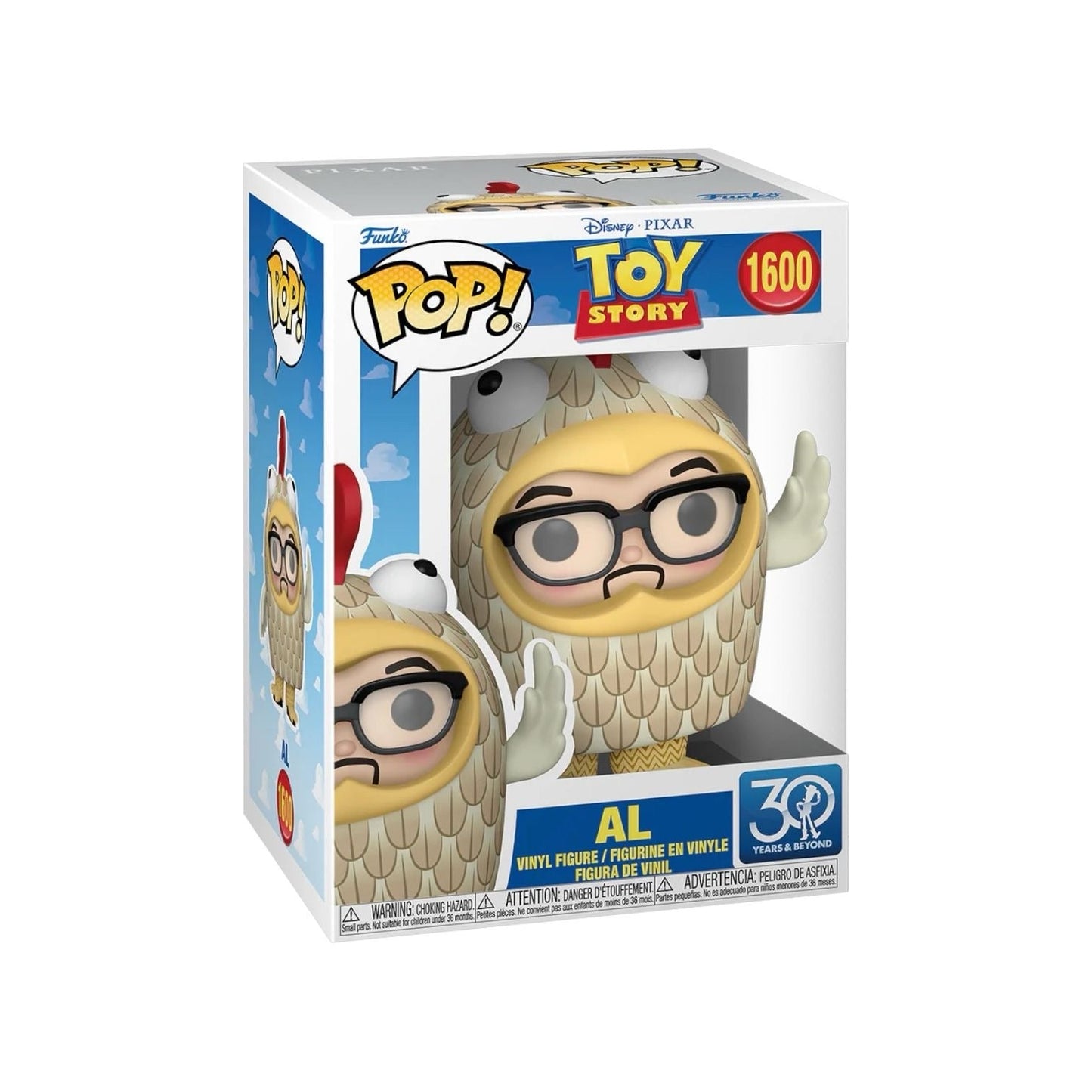 Funko Pop! Disney Pixar Toy Story 30 Years & Beyond - Al 1600 Figure + Pop Protector