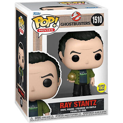 Funko Pop! Ghostbusters Ray Stantz 1510 Glows in the Dark + Pop Protector