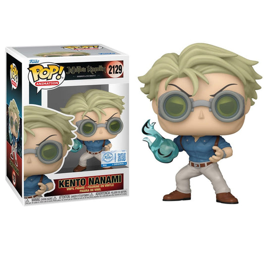 Funko Pop! Jujutsu Kaisen - Kento Nanami 2129 Funko Special Edition Figure + Pop Protector