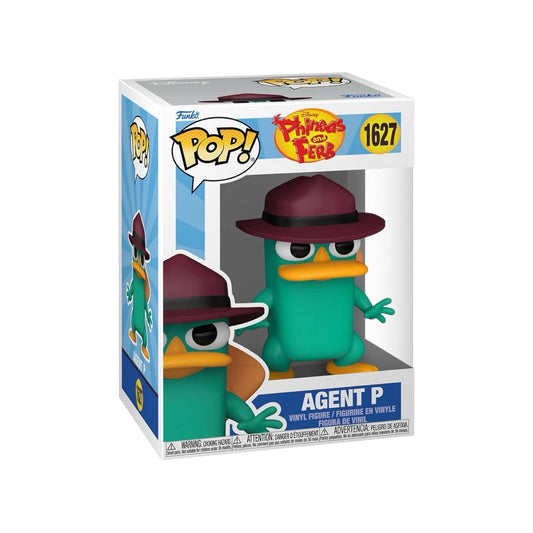 Funko Pop! Disney Phineas and Ferb : Agent P 1627 Figure + Pop Protector