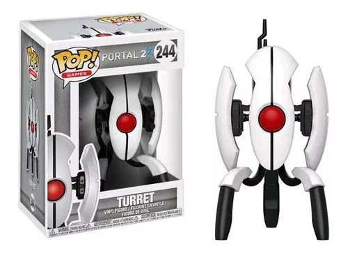 Funko Pop! Portal 3 : Turret 244 (VAULTED) + Pop Protector