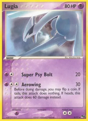 Pokemon TCG! Lugia - POP Series 5 (POP) HOLOFOIL