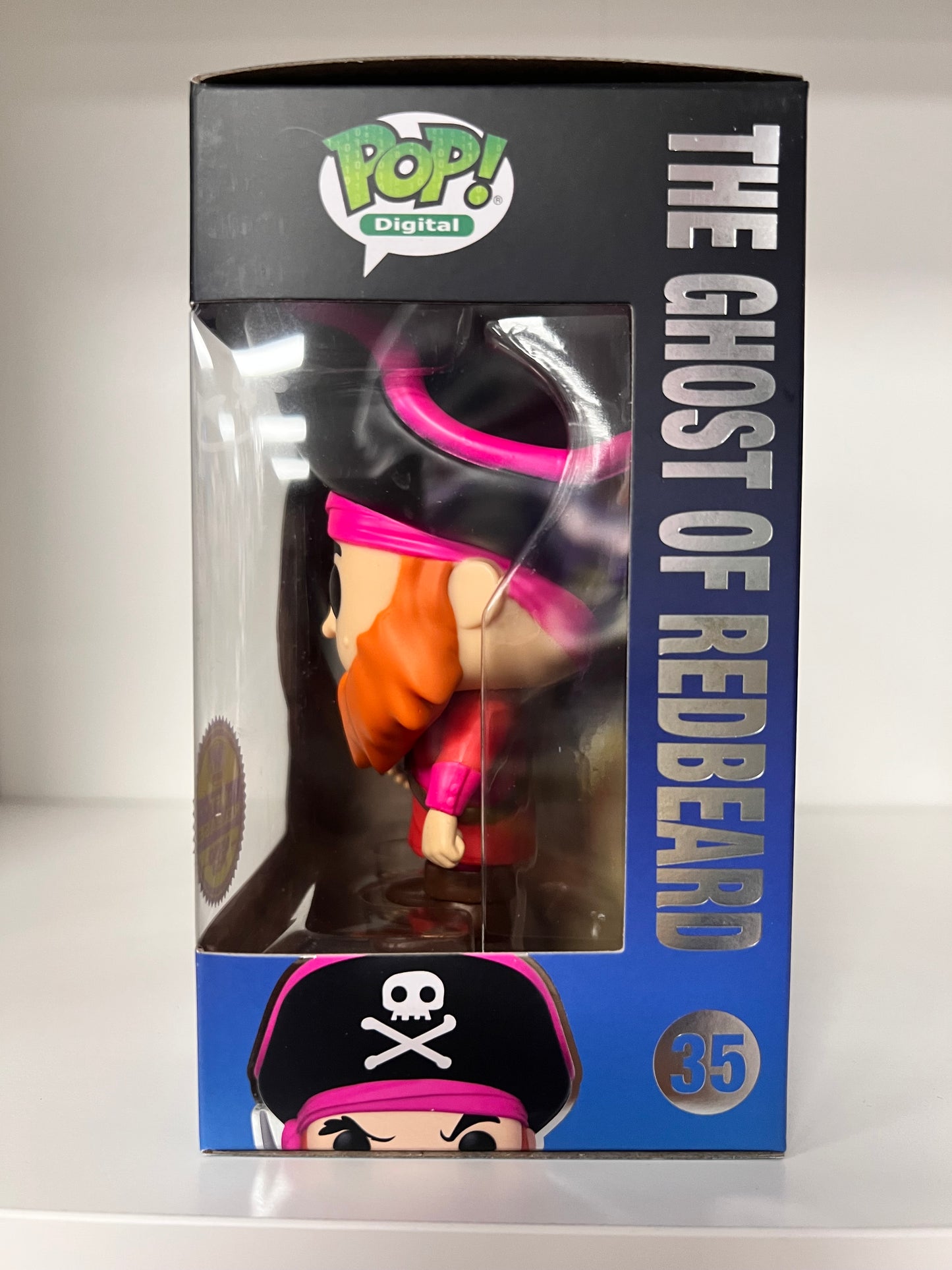 Funko Pop! Digital : Scooby-Doo! NFT Release The Ghost of Redbeard 35 1550 PCS + Pop Protector