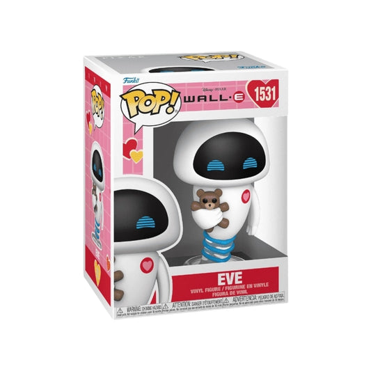 Funko Pop! Disney Pixar Valentines Edition Wall-E : Eve 1531 + Protector