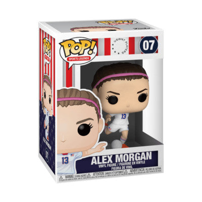 Funko Pop! Sports Legends US Women’s Soccer - Alex Morgan 07 + Pop Protector