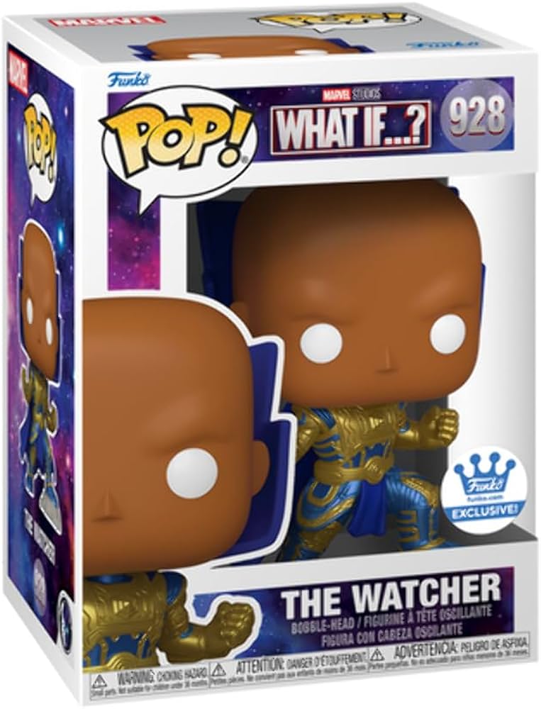 Funko Pop! Marvel Studios What If…?  - The Watcher 928 Funko Shop Exclusive + Free Protector