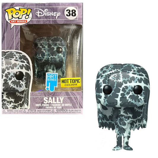 Funko Pop! Disney Tim Burton’s The Nightmare Before Christmas Sally 38 Art Series Hot Topic Exclusive + Free Hardstack Protector