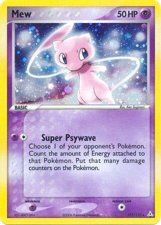 Pokemon TCG! Mew - Holon Phantoms (HP)
