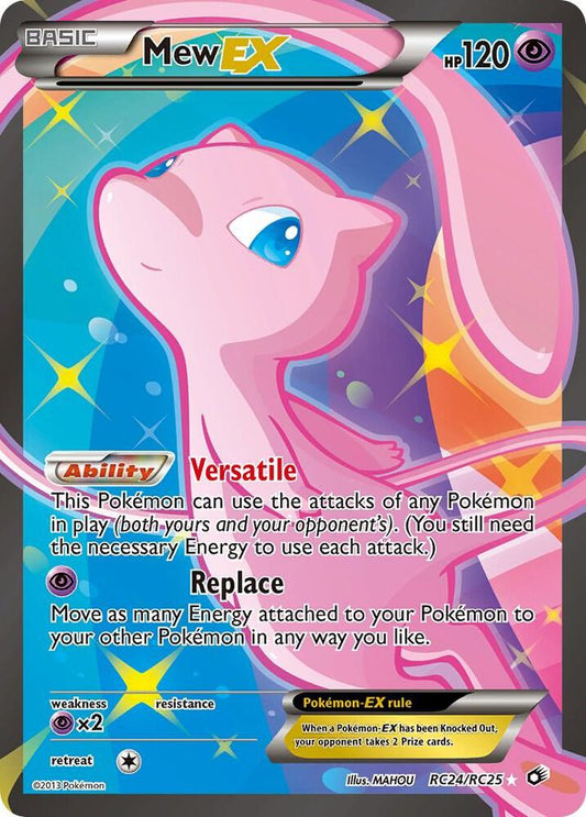 Pokemon TCG! Mew EX (Full Art) - Legendary Treasures: Radiant Collection (LTR)