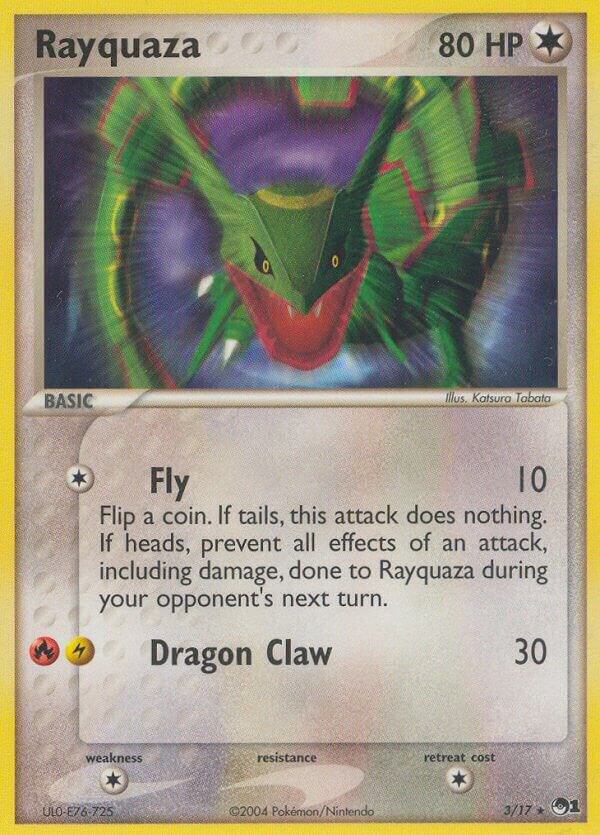 Pokemon TCG! Rayquaza - POP Series 1 (POP)