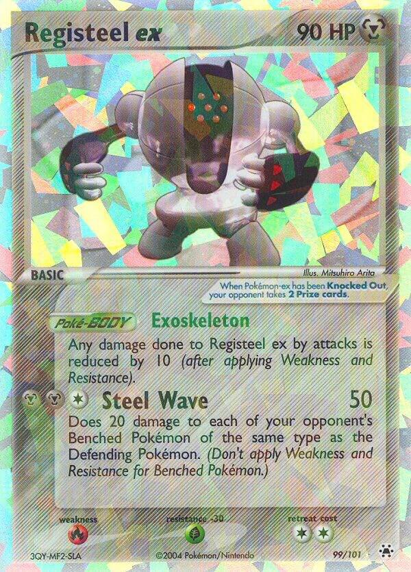 Pokemon TCG! Registeel ex - Hidden Legends (HL)