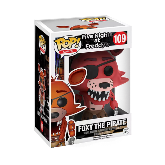 Funko Pop! FNAF: Five Nights at Freddy's Foxy The Pirate #109 + PoP Protector