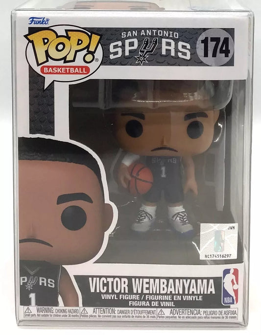 Funko Pop! NBA San Antonio Spurs Victor Wembanyama #174 with POP Protector