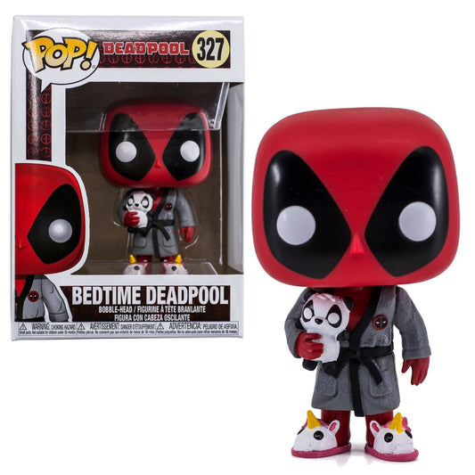 Funko Pop! Marvel Deadpool - Bedtime Deadpool 327 + Free Protector