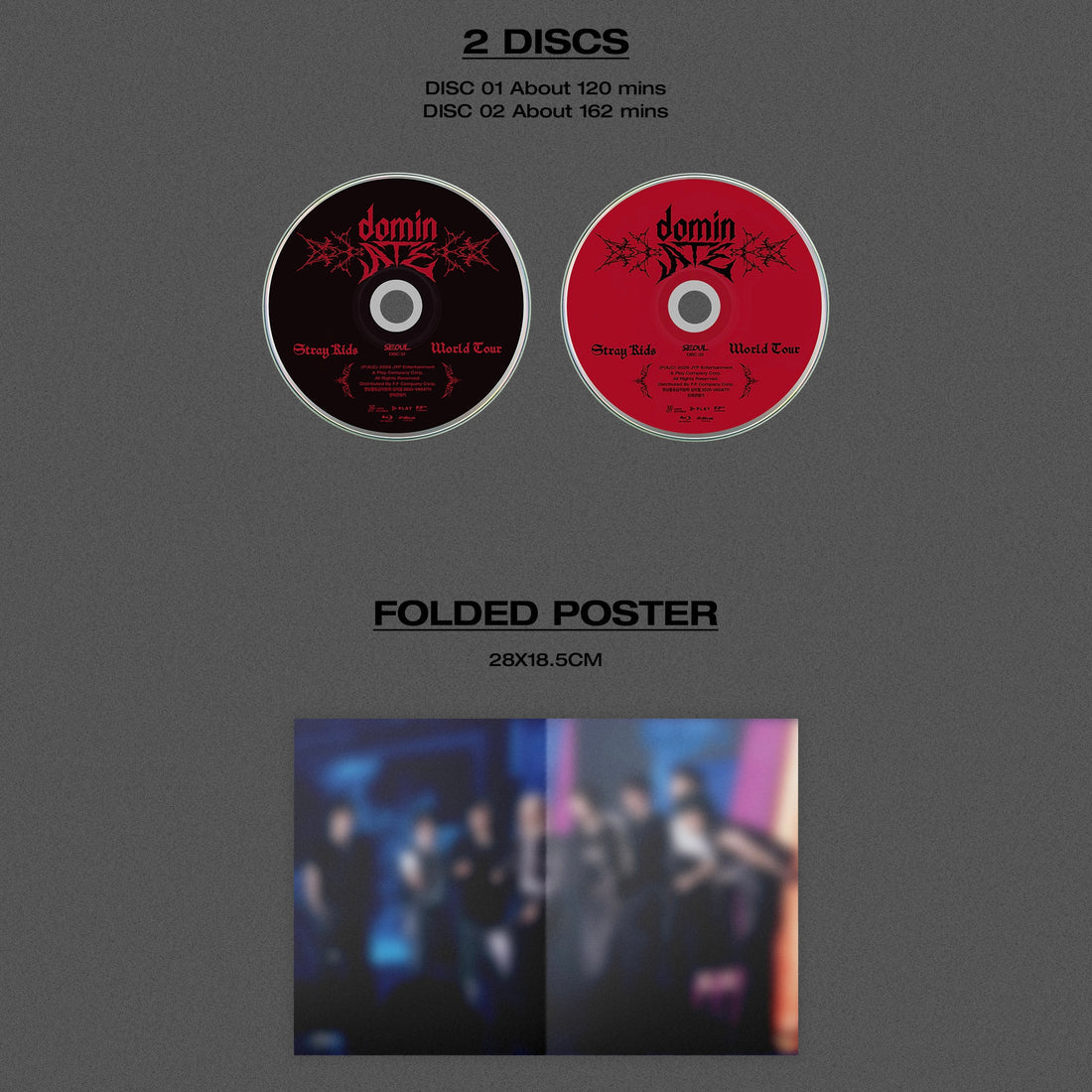K-POP STRAY KIDS WORLD TOUR <dominATE SEOUL> BLU-RAY