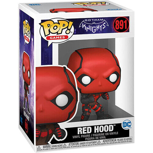 Funko POP! Games - DC Gotham Knights - RED HOOD #891 + PoP Protector