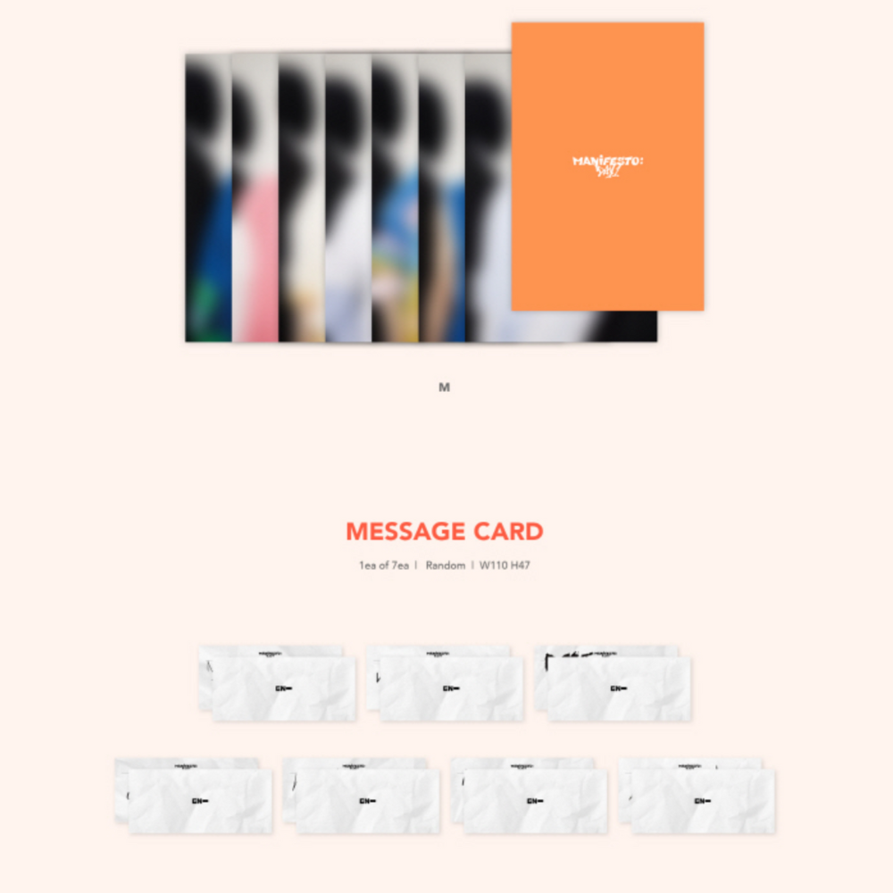 K-pop Enhypen Manifesto : Day 1 Album M Ver.