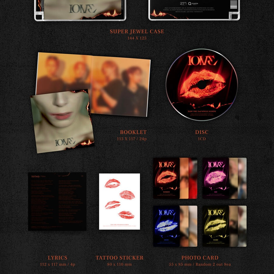 K-pop XLOV 2ND SINGLE [I ONE] Album I Ver.