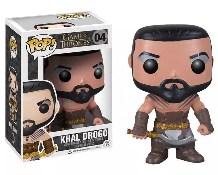 Funko Pop! Game of Thrones - Khal Drogo 04 (VAULTED) + Free Protector