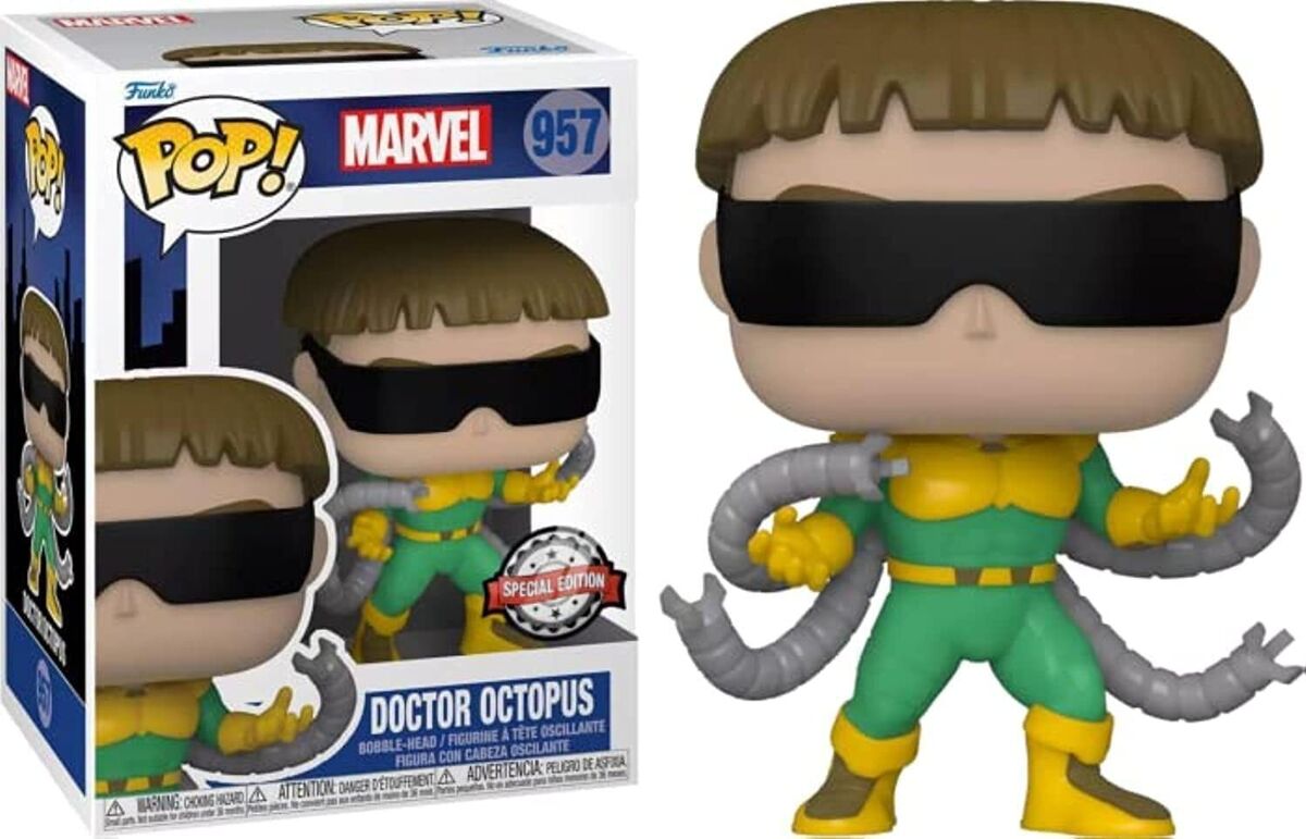 Funko Pop! Marvel Doctor Octopus 957 Special Edition + Pop Protector