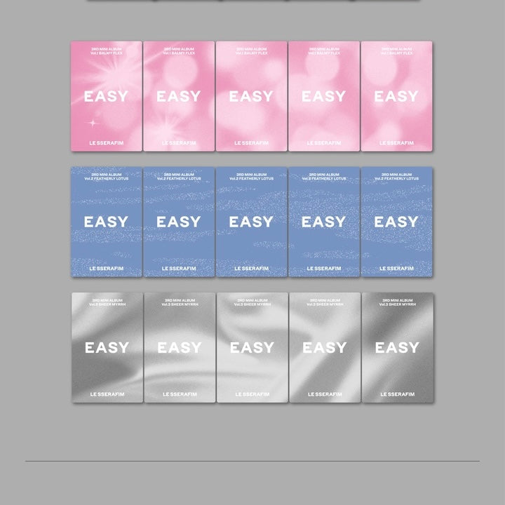 K-pop Le Sserafim - 3rd Mini Album (Easy) Vol. 1 (Balmy Flex) Ver.
