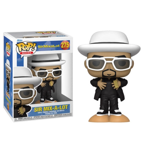 Funko Pop! SirMixaLot: Sir Mix-A-Lot 275 + Free Protector