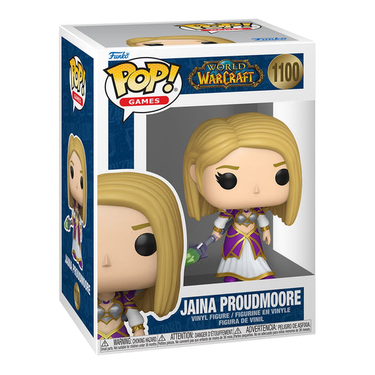 Funko Pop! World of Warcraft : Jaina Proudmoore 1100 Figure + Pop Protector