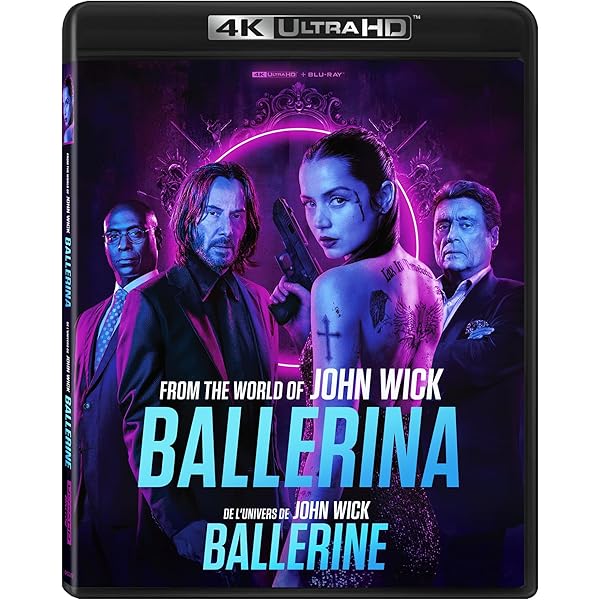 BALLERINA: FROM THE WORLD OF JOHN WICK 4K Ultra HD + Blu-ray