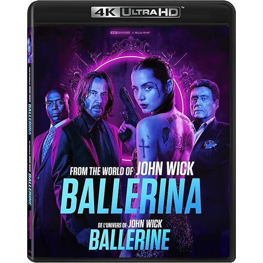 BALLERINA: FROM THE WORLD OF JOHN WICK 4K Ultra HD + Blu-ray