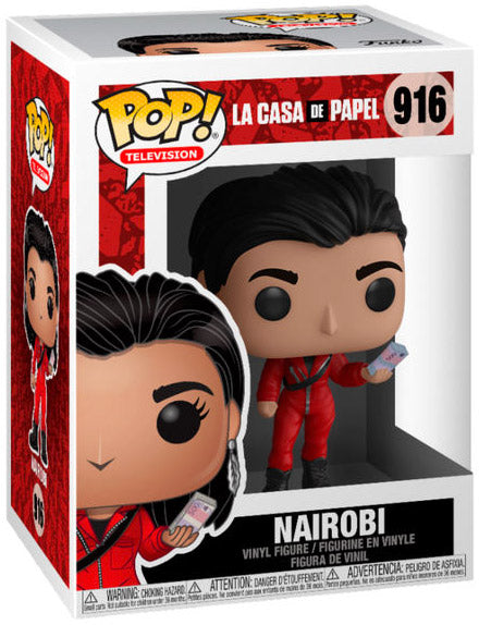 Funko Pop! La Casa De Papel Nairobi 916 + Free Protector