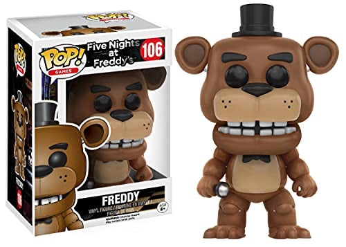 Funko Pop! Five Nights at Freddy’s (FNAF) - Freddy 106 (VAULTED) + Free Protector