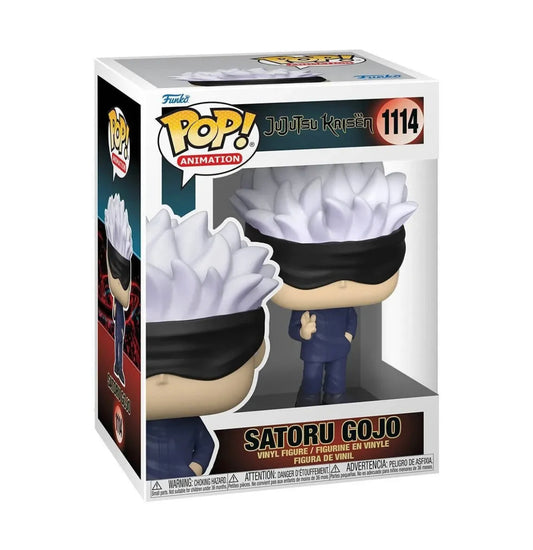 Funko Pop! Jujutsu Kaisen Satoru Gojo 1114 + Free Protector