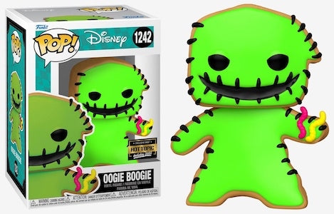 Funko Pop! Disney Tim Burton’s The Nightmare Before Christmas Oogie Boogie 1242 Hot Topic Holiday 2022 Exclusive Drop + Free Protector