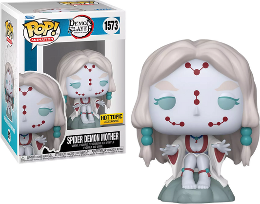 Funko Pop! Demon Slayer - Spider Demon Mother 1573 Hot Topic Exclusive + Free Protector